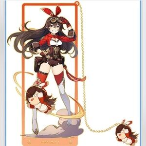 GENSHIN IMPACT AMBER BOOKMARK COLLECTABLE